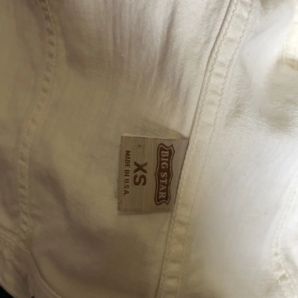 White jean jacket - Picture 3 of 3